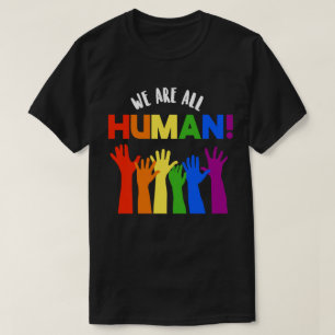 HBT-Höger+ Vi är alla människor T Shirt