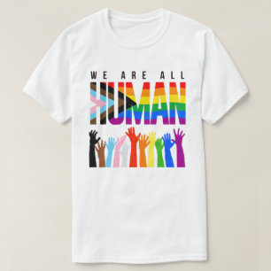 HBT-Höger+ Vi är alla människor T Shirt