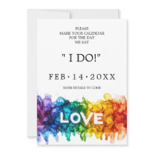 🌈 HBT-högkvarter med Kärlek bröllop