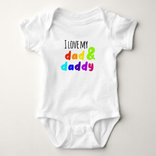 HBT I kärlek min pappa och pappa T Shirt