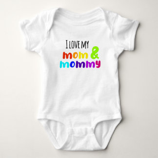 HBT I kärlek mitt mamma och mamma T Shirt