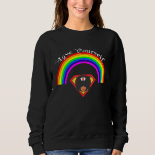 HBT Lesbisk Gay Bisexuell Transperson Stolthet Que T Shirt