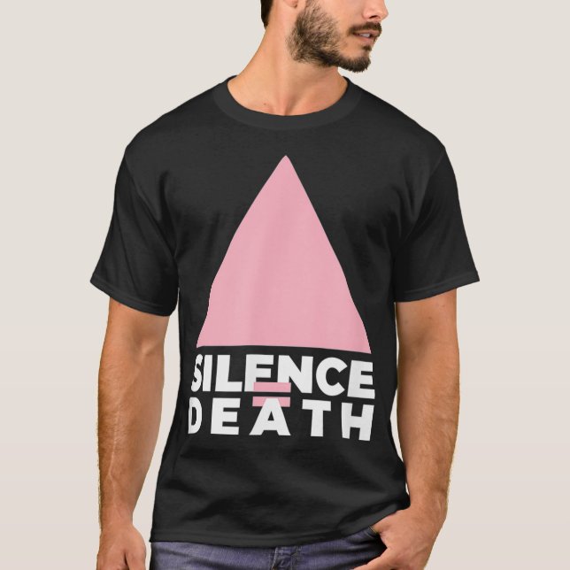 HBT-Manar Kvinnor Gay pride Jämställdhet - tyst D T Shirt (Framsida)