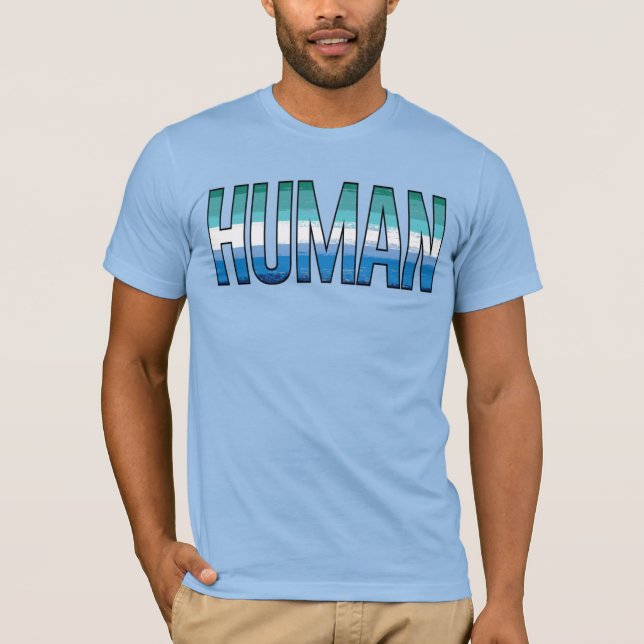 HBT manlig stolthet t-shirt (Framsida)