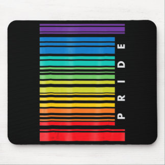 HBT-medvetenhet - Månadsstreckkod Pansexual Pride  Musmatta