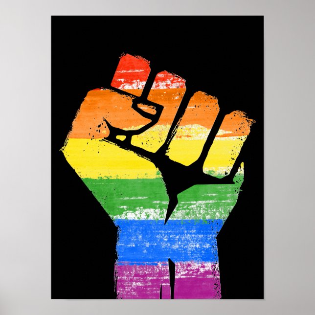 HBT-motståndsfist Poster (Framsidan)