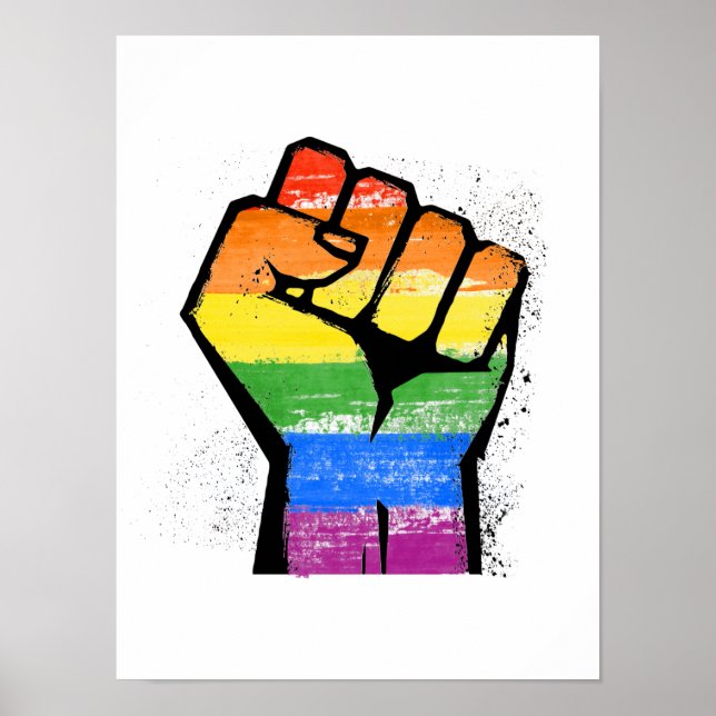 HBT-motståndsfist Poster (Framsidan)