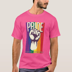 Hbt-parad Pride marschera för Glam kärlek ja drott T Shirt