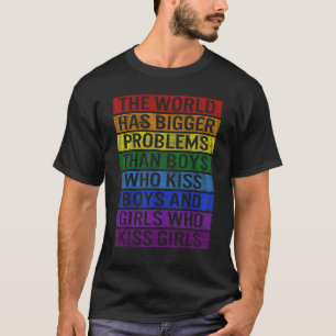 HBT-personer i världen har större problem än homos T Shirt