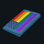 HBT-Pride Amerikanska Flagga med stjärnor<br><div class="desc">Den här produkten har regnbåge färg som representerar hbt-gruppen. Det ser underbart ut på alla punkter. ⭐ PERSONALISERA den här mallen med teckningen. ⭐ REDIGERA det ytterligare om du vill göra fler ändringar. ⭐ Överför den här designen till valfri produkt. Besök alla mina butiker på bit.ly/SandyspiderStores (klipp ut och klistra...</div>