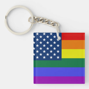 HBT-Pride Amerikanska Flagga med stjärnor