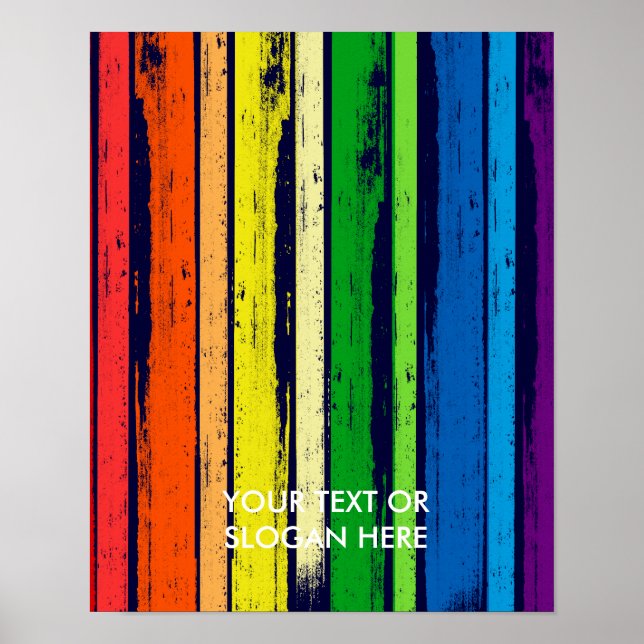 HBT-PRIDE BLÄCK PUB POSTER (Framsidan)