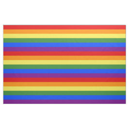 HBT-Pride Flagga Rainbow Rand Fabric Tyg