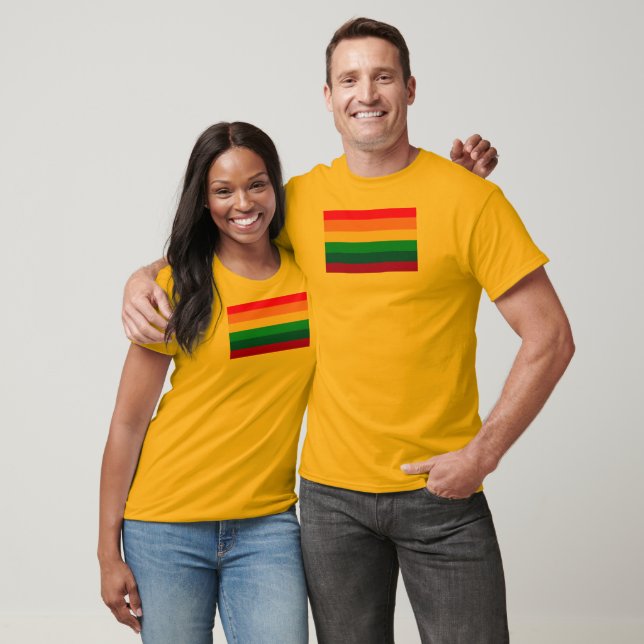 HBT-Pride Flagga/regnbåge-Flagga T Shirt (Unisex)