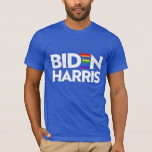 HBT-Pride för Biden Harris T Shirt