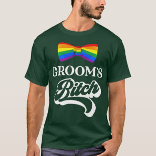 HBT-Pride Gay Bachelor Party Grooms EngagementT-S T Shirt