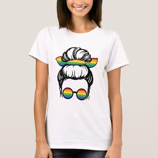 HBT-Pride Gay kärlek T Shirt (Framsida)