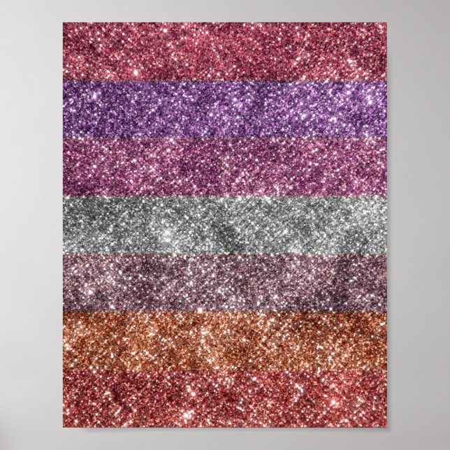 HBT+Pride-gay. Queer-kärlek. Regnbåge Poster (Framsidan)