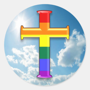 HBT-Pride Kor Runt Klistermärke