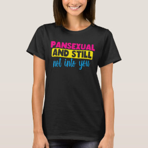HBT-Pride Lesbisk Gay Man Pan Pansexual Flagga T Shirt