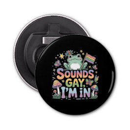 HBT-pride Ljud gay jag är i Flasköppnare