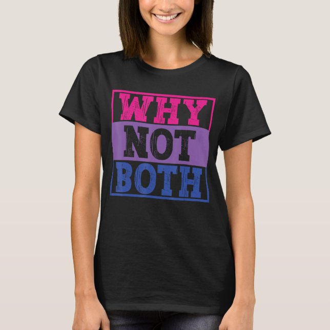 HBT-Pride Månad Bi Pride Bisexual CGBTQ T Shirt (Framsida)