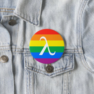 HBT-Pride och Activism Lambda Knapp