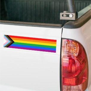 HBT-PRIDE (Pridet Progress) Bildekal