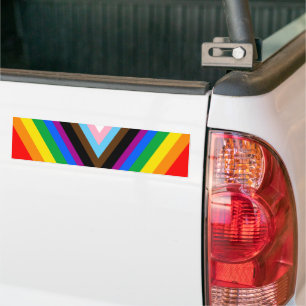 HBT-PRIDE (Pridet Progress) Bildekal