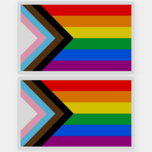 HBT-PRIDE (Progress-Pride) Klistermärken
