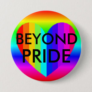 HBT 'Pride" Regnbågsfärgknapp Knapp