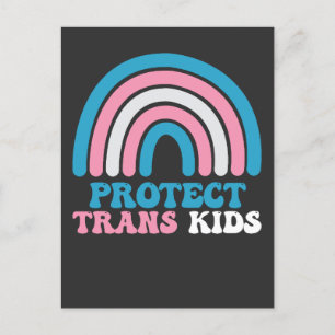HBT-Pride - stöd för att skydda flera barn Inbjudan Vykort