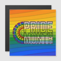 HBT-Pridet flagga Car Magnet
