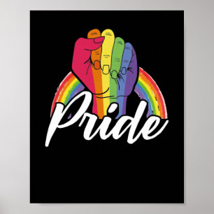 HBT-Pridet i månaden Gay pride Poster