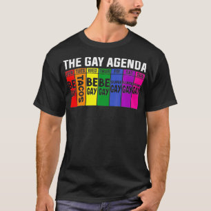 HBT-Pridet på Gay-agendan T Shirt