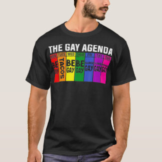 HBT-Pridet på Gay-agendan T Shirt