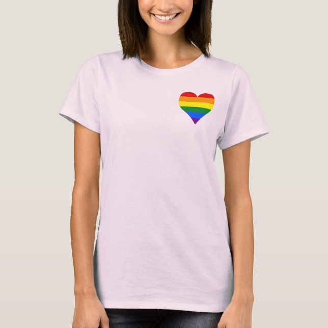 HBT-pridets hjärta Jacka Tröja (Framsida)