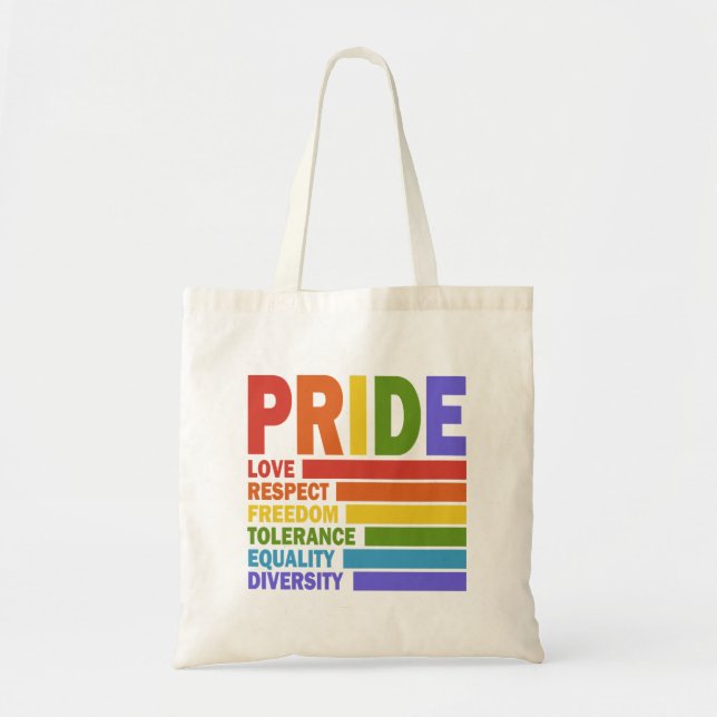 HBT-prismånad LGBT Tygkasse (Framsidan)
