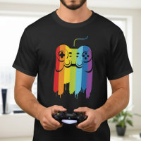 HBT-pristagande Gaymer Gamer Modern regnbågs-kontr