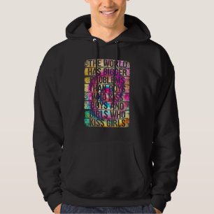 HBT-pronomånad HBT Världen Har Större Problem Hoodie