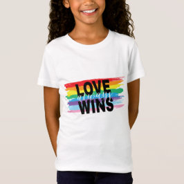 HBT-QIA Kärlek vinner alltid Pride T-Shirt för reg