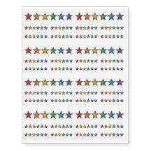 HBT QIA+ Pride Rainbow Stars med Chrome Ramar