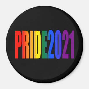 HBT Rainbow Flagga Färg HBT TQ Gay pride 2021 Magnet