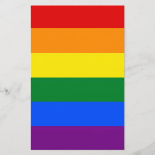 HBT Rainbow Gay pride Flagga Flygblad
