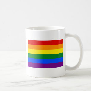 HBT Rainbow Gay pride Flagga Kaffemugg