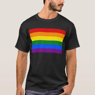 HBT Rainbow Gay pride Flagga T Shirt