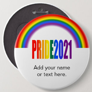 HBT Rainbow LGBTQ Gay pride 2021 Knapp
