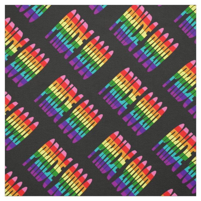 HBT Rainbow Pride Flagga Färg Gay pride 2020 Tyg (Provkarta)