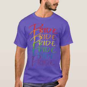 HBT Rainbow Pride Gay Lesbisk Trans Bi Pan-Pride T Shirt