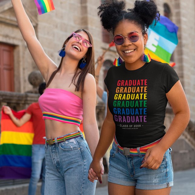 HBT Rainbow Pride Student T-Shirt (Skapare uppladdad)